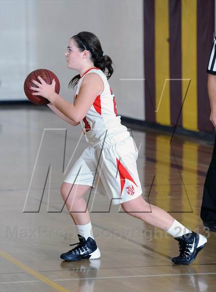 Thumbnail 2 in Flintridge Sacred Heart vs. Thousand Oaks  (La Canada Tournament) photogallery.