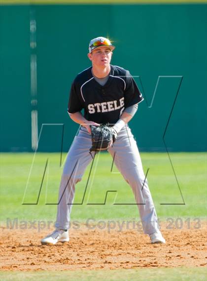Thumbnail 3 in Steele @ Clark (NISD Baseball Tournament) photogallery.