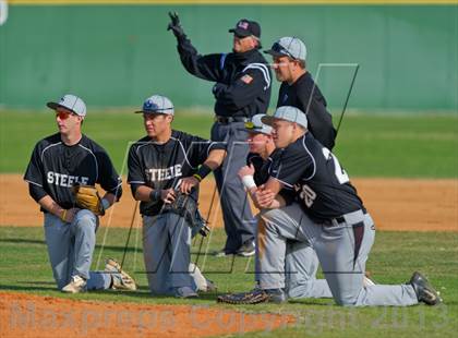 Thumbnail 1 in Steele @ Clark (NISD Baseball Tournament) photogallery.