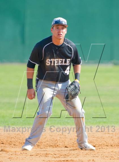 Thumbnail 1 in Steele @ Clark (NISD Baseball Tournament) photogallery.