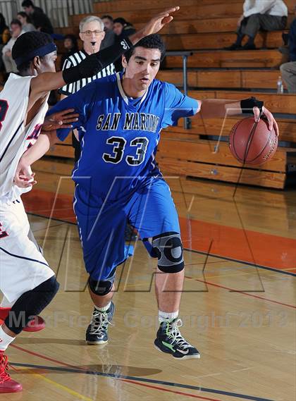 Thumbnail 1 in San Marino vs. Marshall (Pasadena Poly Tournament) photogallery.