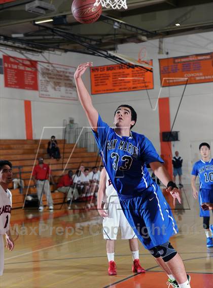Thumbnail 2 in San Marino vs. Marshall (Pasadena Poly Tournament) photogallery.