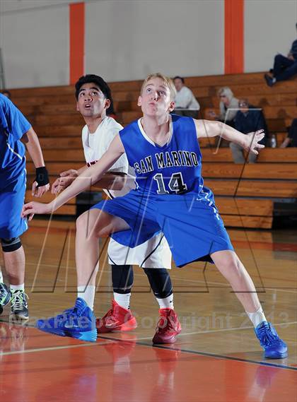 Thumbnail 3 in San Marino vs. Marshall (Pasadena Poly Tournament) photogallery.