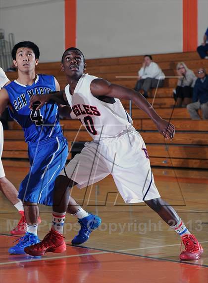 Thumbnail 1 in San Marino vs. Marshall (Pasadena Poly Tournament) photogallery.