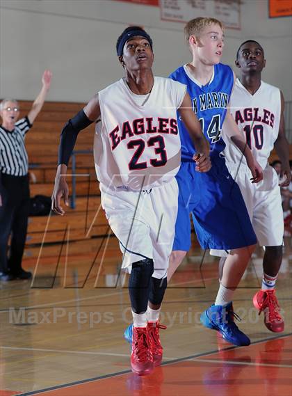 Thumbnail 2 in San Marino vs. Marshall (Pasadena Poly Tournament) photogallery.