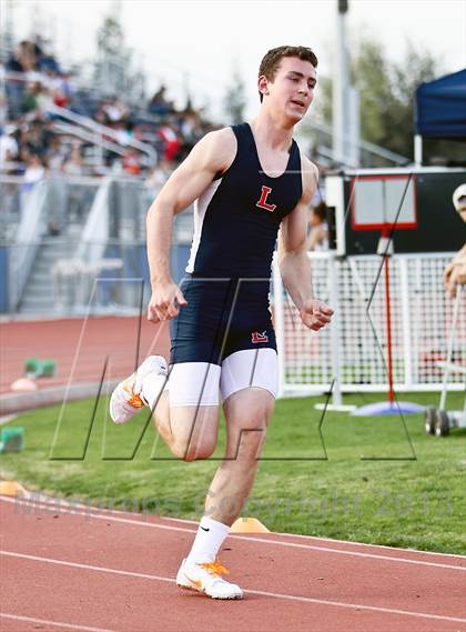 Thumbnail 2 in South West Yosemite League Meet #1 (400m Dash) photogallery.