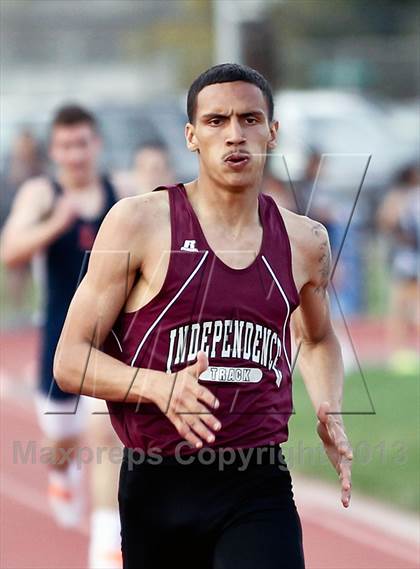 Thumbnail 2 in South West Yosemite League Meet #1 (400m Dash) photogallery.