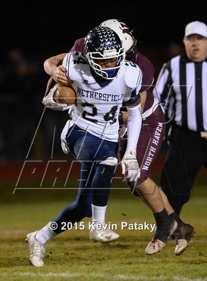 Thumbnail 2 in Wethersfield vs. North Haven (CIAC Class L Semifinal) photogallery.