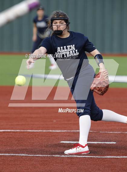 Thumbnail 2 in Denton Ryan @ Allen Softball photogallery.