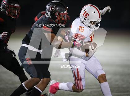 Thumbnail 3 in Village Christian vs. Whittier Christian photogallery.
