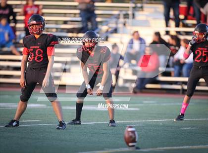 Thumbnail 3 in Village Christian vs. Whittier Christian photogallery.