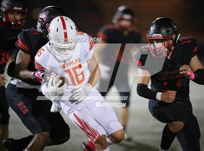 Thumbnail 1 in Village Christian vs. Whittier Christian photogallery.