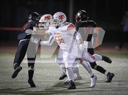 Thumbnail 1 in Village Christian vs. Whittier Christian photogallery.