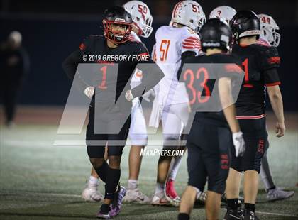 Thumbnail 1 in Village Christian vs. Whittier Christian photogallery.