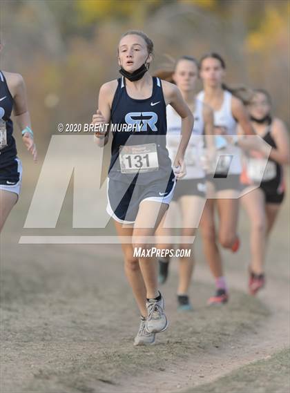 Thumbnail 3 in CHSAA Cross Country 4A Region 4 Girls photogallery.