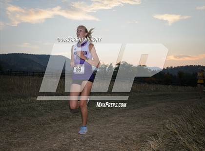 Thumbnail 3 in CHSAA Cross Country 4A Region 4 Girls photogallery.