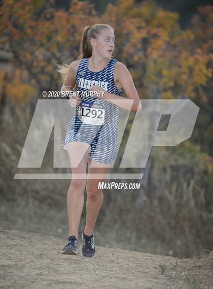 Thumbnail 1 in CHSAA Cross Country 4A Region 4 Girls photogallery.