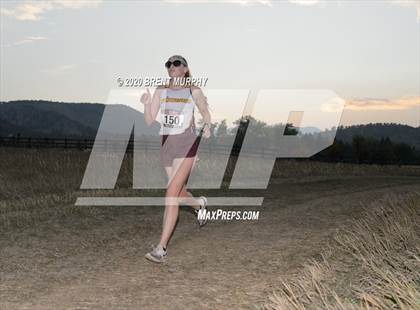 Thumbnail 3 in CHSAA Cross Country 4A Region 4 Girls photogallery.