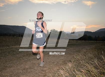 Thumbnail 2 in CHSAA Cross Country 4A Region 4 Girls photogallery.