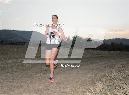 Thumbnail 3 in CHSAA Cross Country 4A Region 4 Girls photogallery.