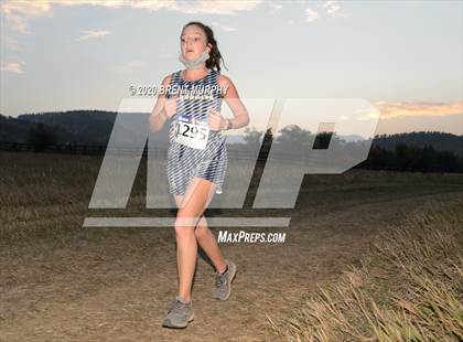 Thumbnail 1 in CHSAA Cross Country 4A Region 4 Girls photogallery.