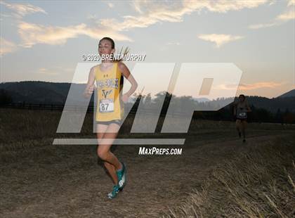 Thumbnail 1 in CHSAA Cross Country 4A Region 4 Girls photogallery.