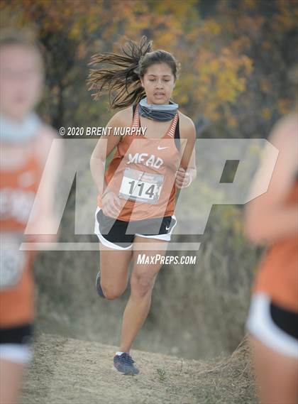 Thumbnail 3 in CHSAA Cross Country 4A Region 4 Girls photogallery.