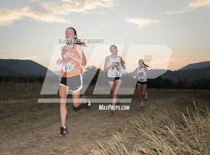 Thumbnail 3 in CHSAA Cross Country 4A Region 4 Girls photogallery.