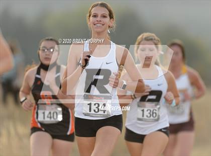 Thumbnail 2 in CHSAA Cross Country 4A Region 4 Girls photogallery.