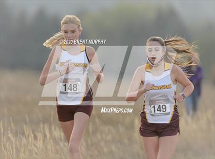 Thumbnail 2 in CHSAA Cross Country 4A Region 4 Girls photogallery.