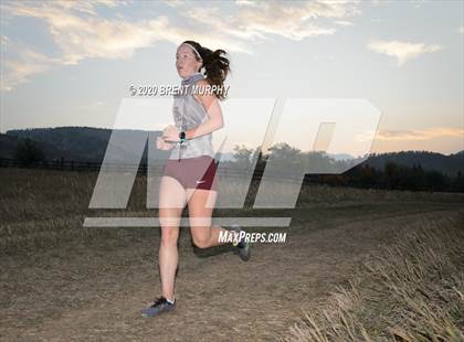 Thumbnail 1 in CHSAA Cross Country 4A Region 4 Girls photogallery.