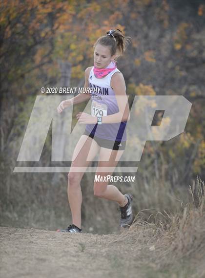 Thumbnail 1 in CHSAA Cross Country 4A Region 4 Girls photogallery.