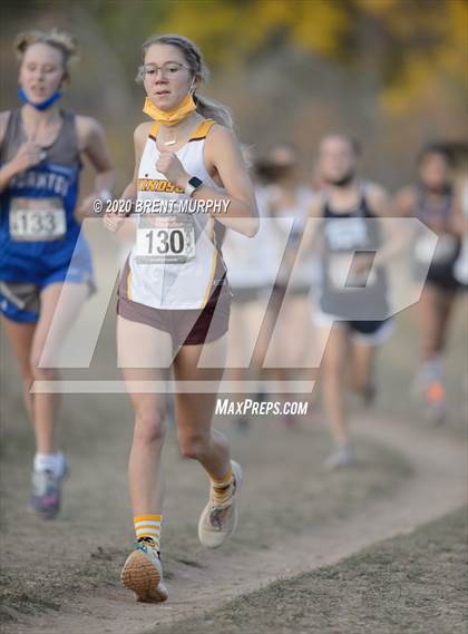 Thumbnail 2 in CHSAA Cross Country 4A Region 4 Girls photogallery.
