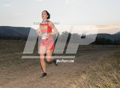Thumbnail 1 in CHSAA Cross Country 4A Region 4 Girls photogallery.