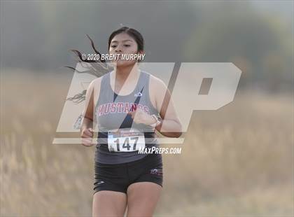Thumbnail 2 in CHSAA Cross Country 4A Region 4 Girls photogallery.