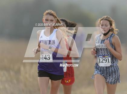 Thumbnail 1 in CHSAA Cross Country 4A Region 4 Girls photogallery.