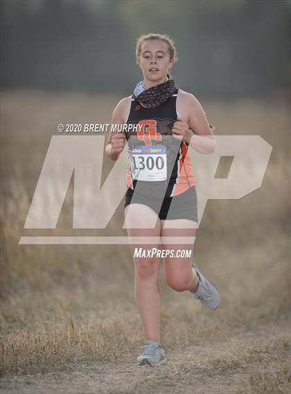 Thumbnail 2 in CHSAA Cross Country 4A Region 4 Girls photogallery.