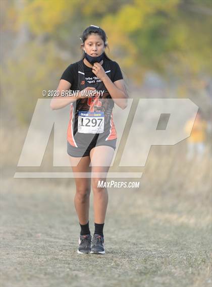 Thumbnail 2 in CHSAA Cross Country 4A Region 4 Girls photogallery.