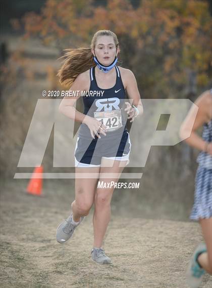 Thumbnail 2 in CHSAA Cross Country 4A Region 4 Girls photogallery.