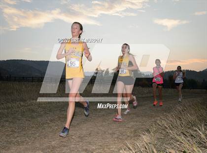 Thumbnail 1 in CHSAA Cross Country 4A Region 4 Girls photogallery.