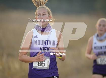 Thumbnail 3 in CHSAA Cross Country 4A Region 4 Girls photogallery.