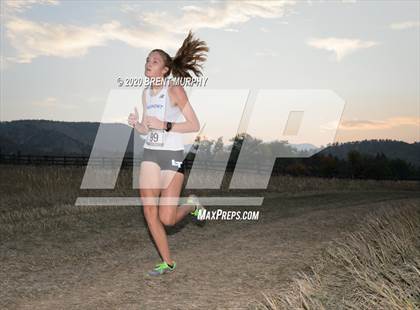 Thumbnail 1 in CHSAA Cross Country 4A Region 4 Girls photogallery.