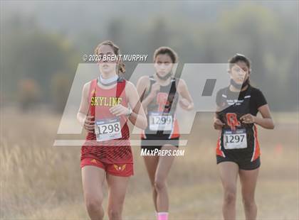 Thumbnail 1 in CHSAA Cross Country 4A Region 4 Girls photogallery.