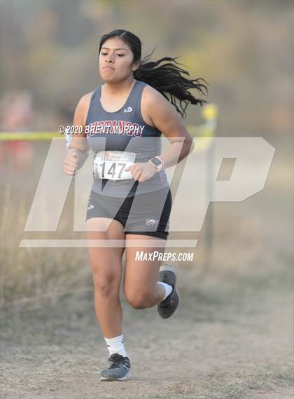 Thumbnail 3 in CHSAA Cross Country 4A Region 4 Girls photogallery.