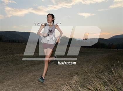 Thumbnail 2 in CHSAA Cross Country 4A Region 4 Girls photogallery.