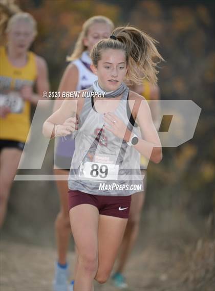 Thumbnail 3 in CHSAA Cross Country 4A Region 4 Girls photogallery.