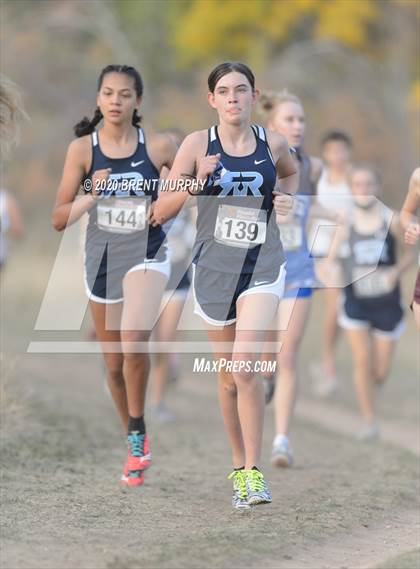 Thumbnail 3 in CHSAA Cross Country 4A Region 4 Girls photogallery.