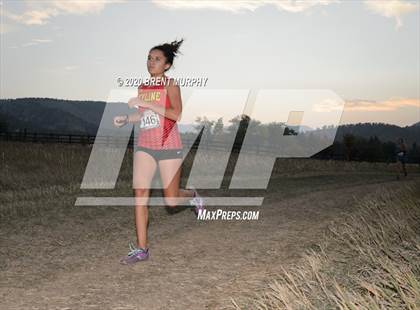 Thumbnail 3 in CHSAA Cross Country 4A Region 4 Girls photogallery.