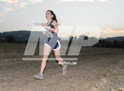 Thumbnail 3 in CHSAA Cross Country 4A Region 4 Girls photogallery.