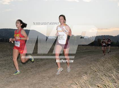 Thumbnail 1 in CHSAA Cross Country 4A Region 4 Girls photogallery.